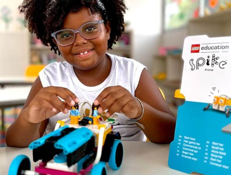 Aluna na escola tech